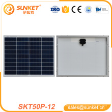 supur pequeño panel solar polivinílico 50w portátil 10w 12v panel solar kit